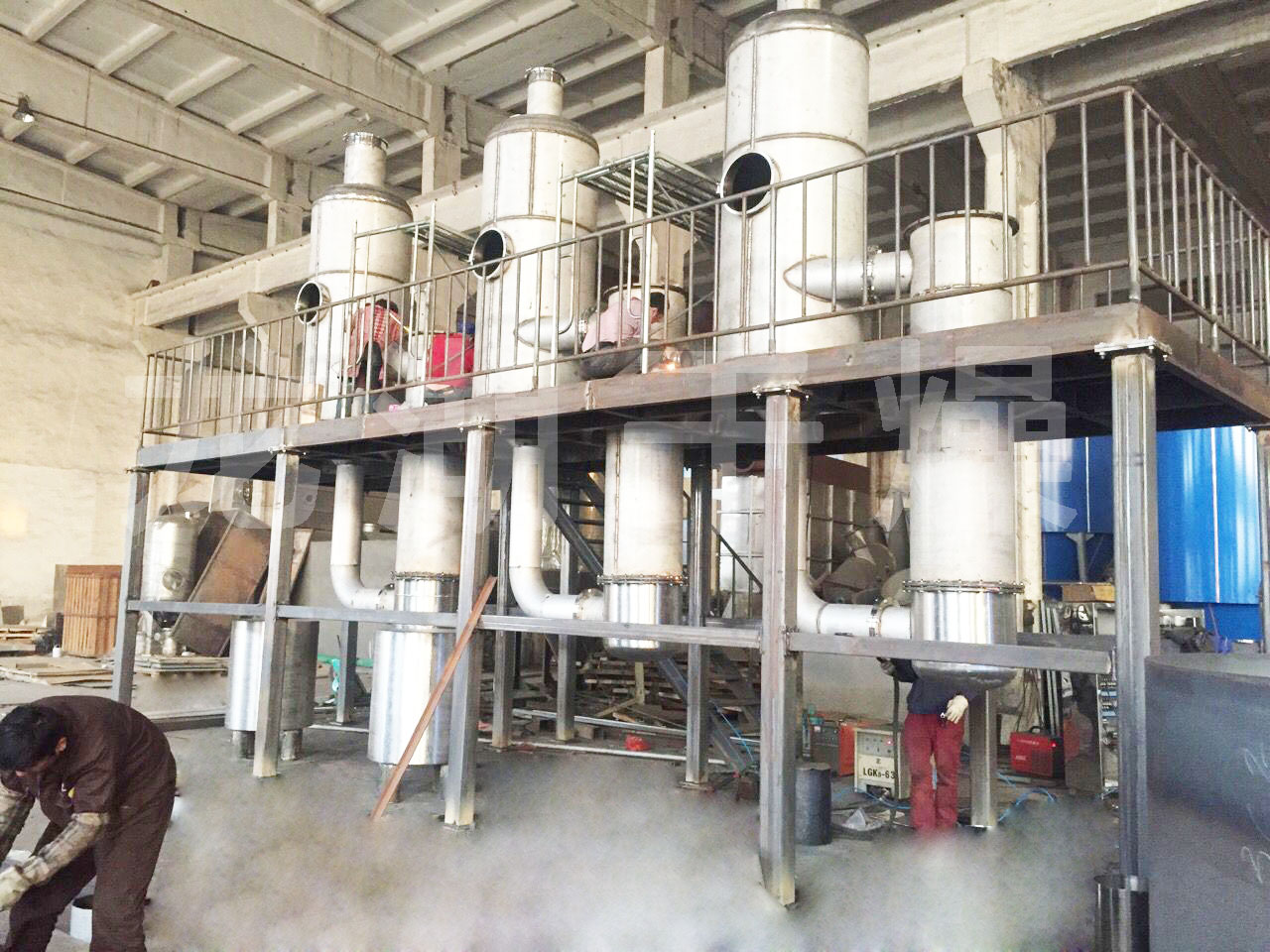 腸衣蛋白雙效濃縮器